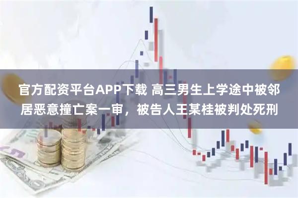 官方配资平台APP下载 高三男生上学途中被邻居恶意撞亡案一审，被告人王某桂被判处死刑