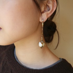 典藏傳承-含苞女人香氣耳環